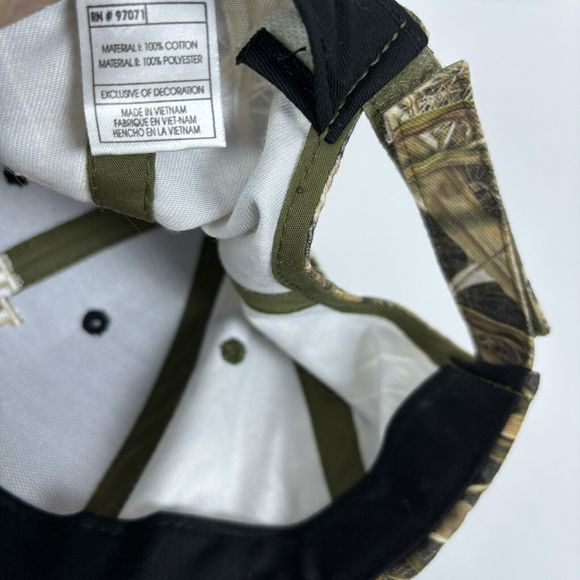 Indiana Hoosiers Hat Cap Camo Adjustable Men NCAA College Captivating IU Hunting - Picture 15 of 15